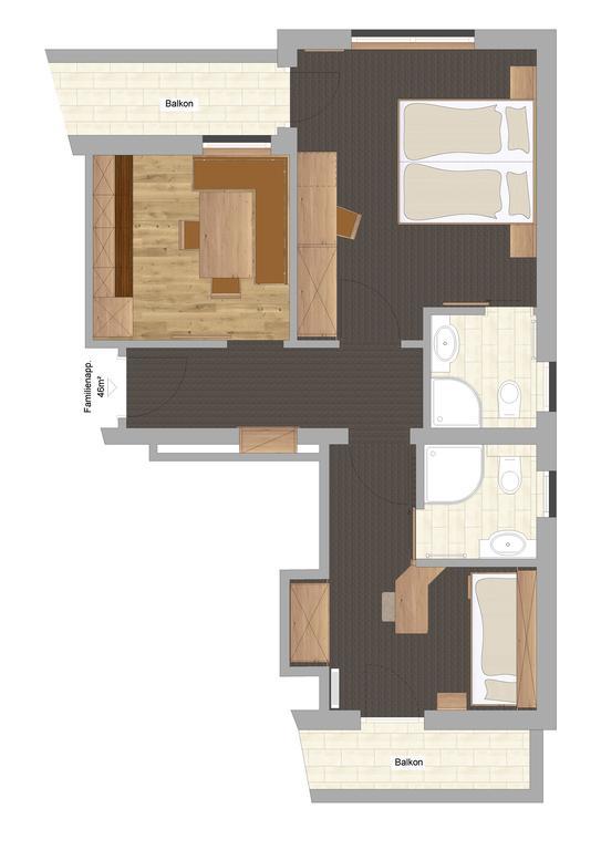 Edelweiss Apartments Шладмінг Екстер'єр фото